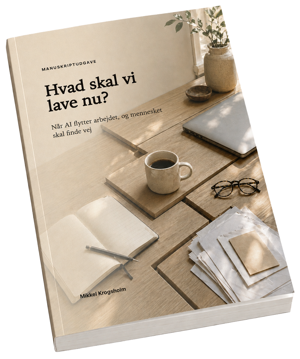 Bogforside for Hvad skal vi lave nu?